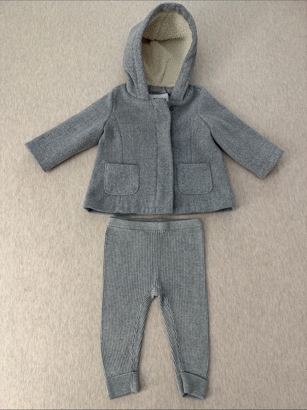 Gray Unisex Outfit